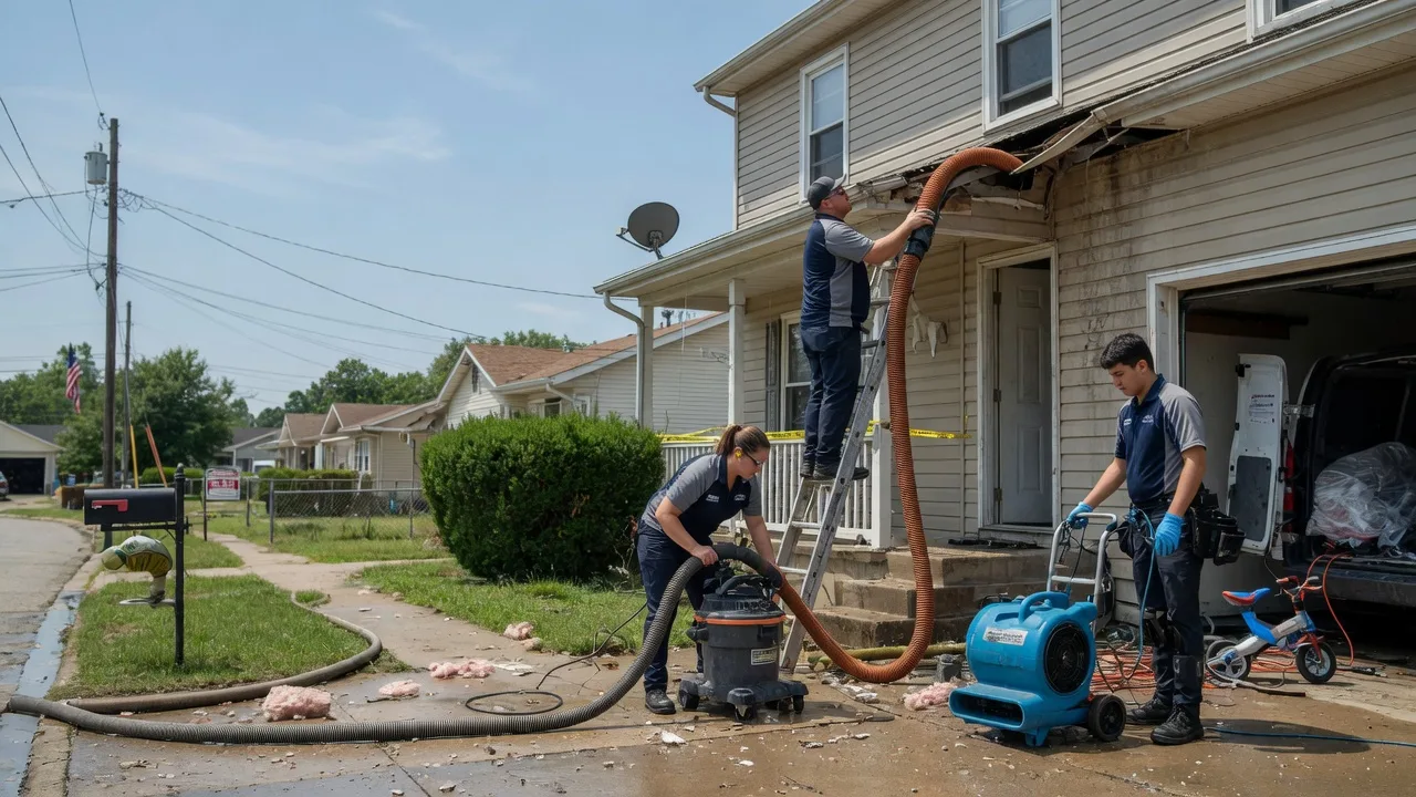 Water Damage Restoration in Burlington, IL near me